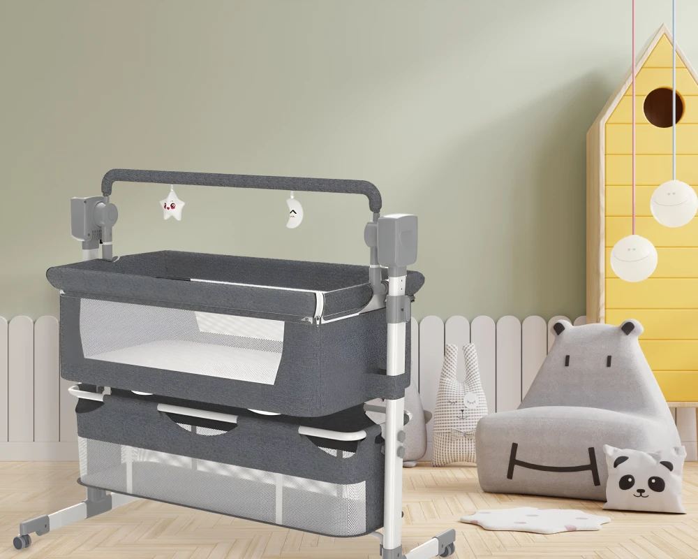 rocking bassinet with wheels